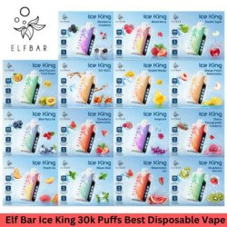 ELFBAR ICE KING 30K Vape | 冰王 一次性電子煙 可調清涼/功率/氣流