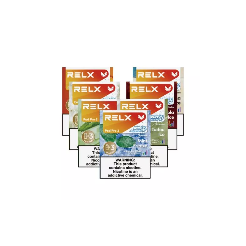 RELX 五代煙彈｜3 顆裝・3% 尼古丁