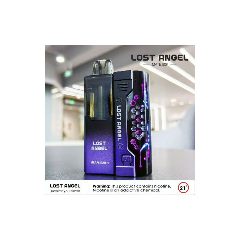 LOST ANGEL 迷失的天使 MATE 50K  一次性電子煙  | 標準模式 50,000 口  強勁模式 30,000 口 | 5% 尼古丁