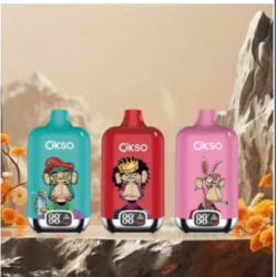 OKSO Digital 一次性電子煙｜12,000口｜封閉設計免充電