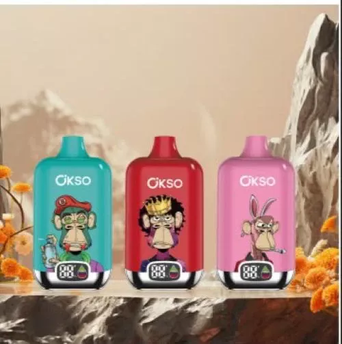 OKSO Digital 一次性電子煙｜12,000口｜封閉設計免充電