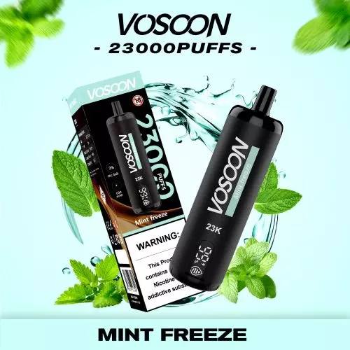 VOSOON 23K Puffs Disposable | Nic3% | 一次性電子煙